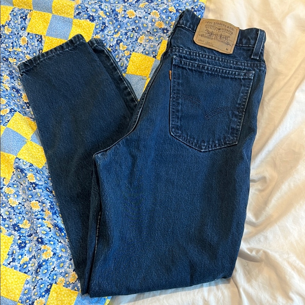 Vintage orange tab Levi’s 912 slim fit tapered leg size 13